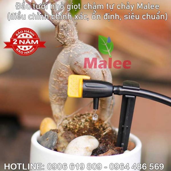 Đầu tưới nhỏ giọt điều chỉnh cao cấp Malee MG-3