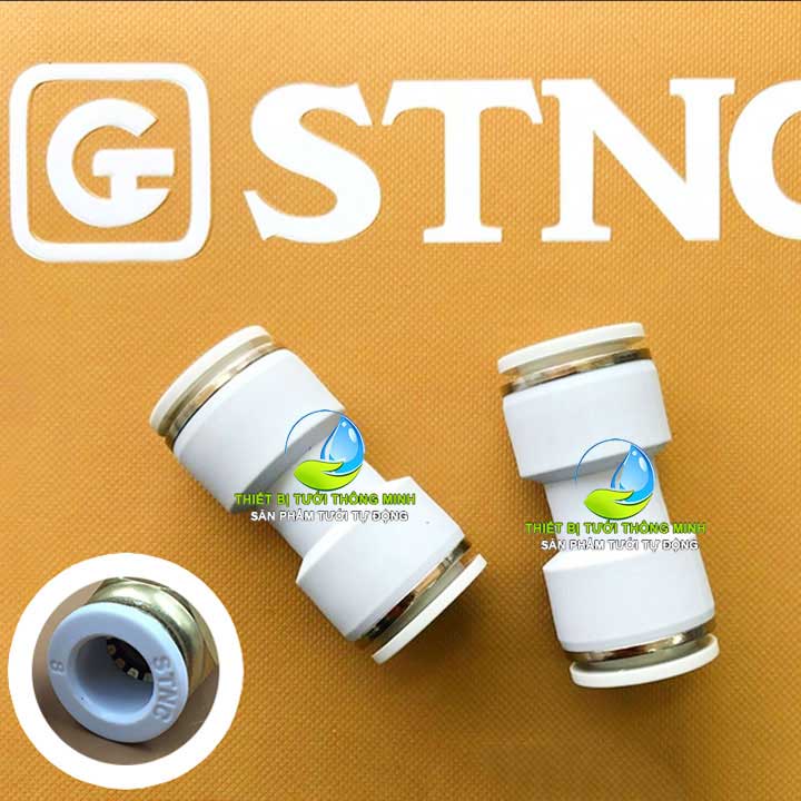 Nối 8mm 2 đầu ống STNC cao cấp