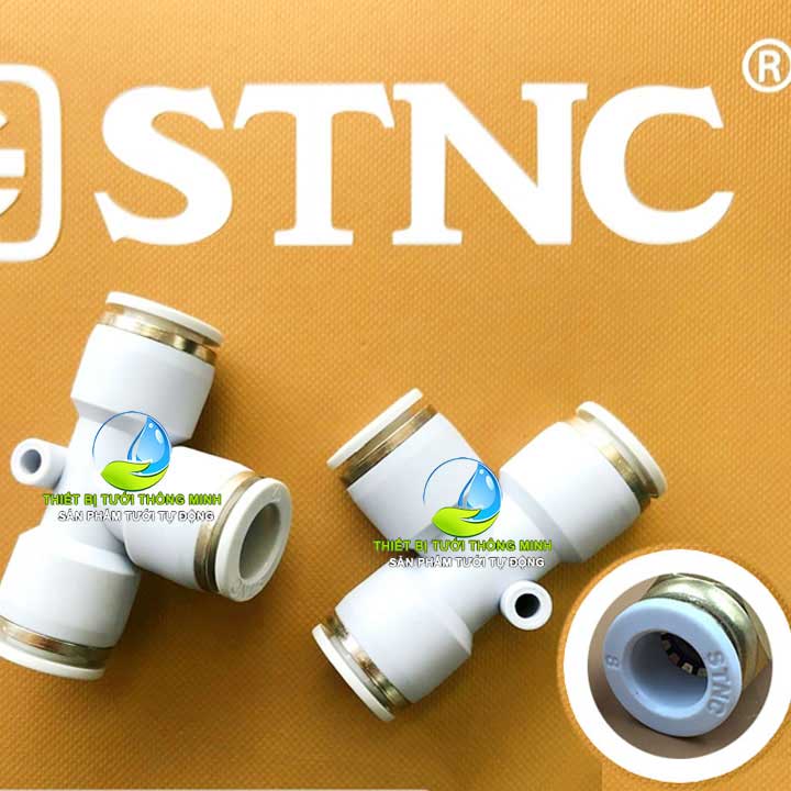 Tê 8mm nối ống STNC cao cấp